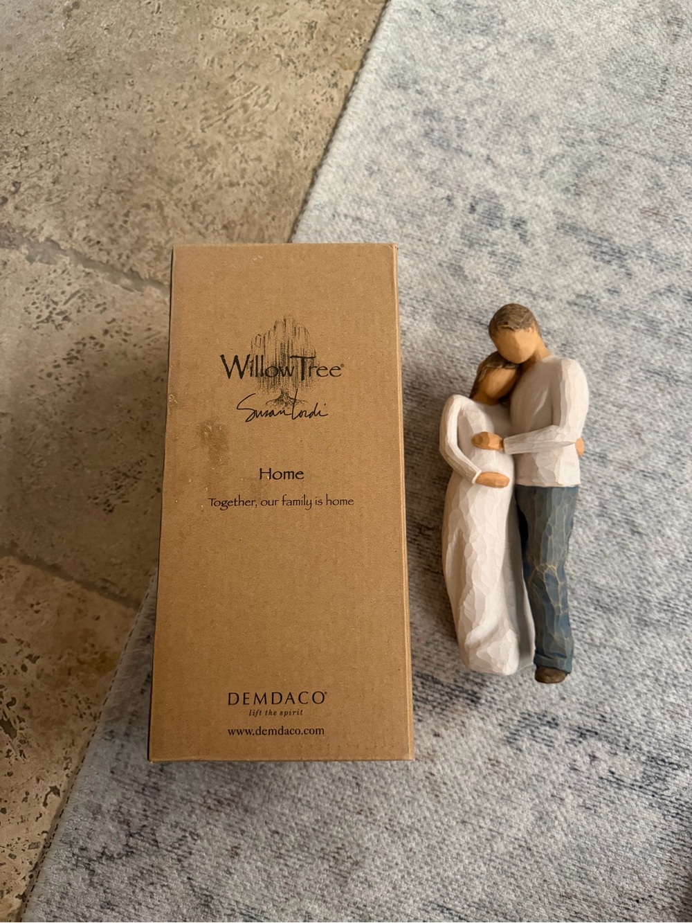 Willow Tree® Home Pregnancy New Baby Figurine